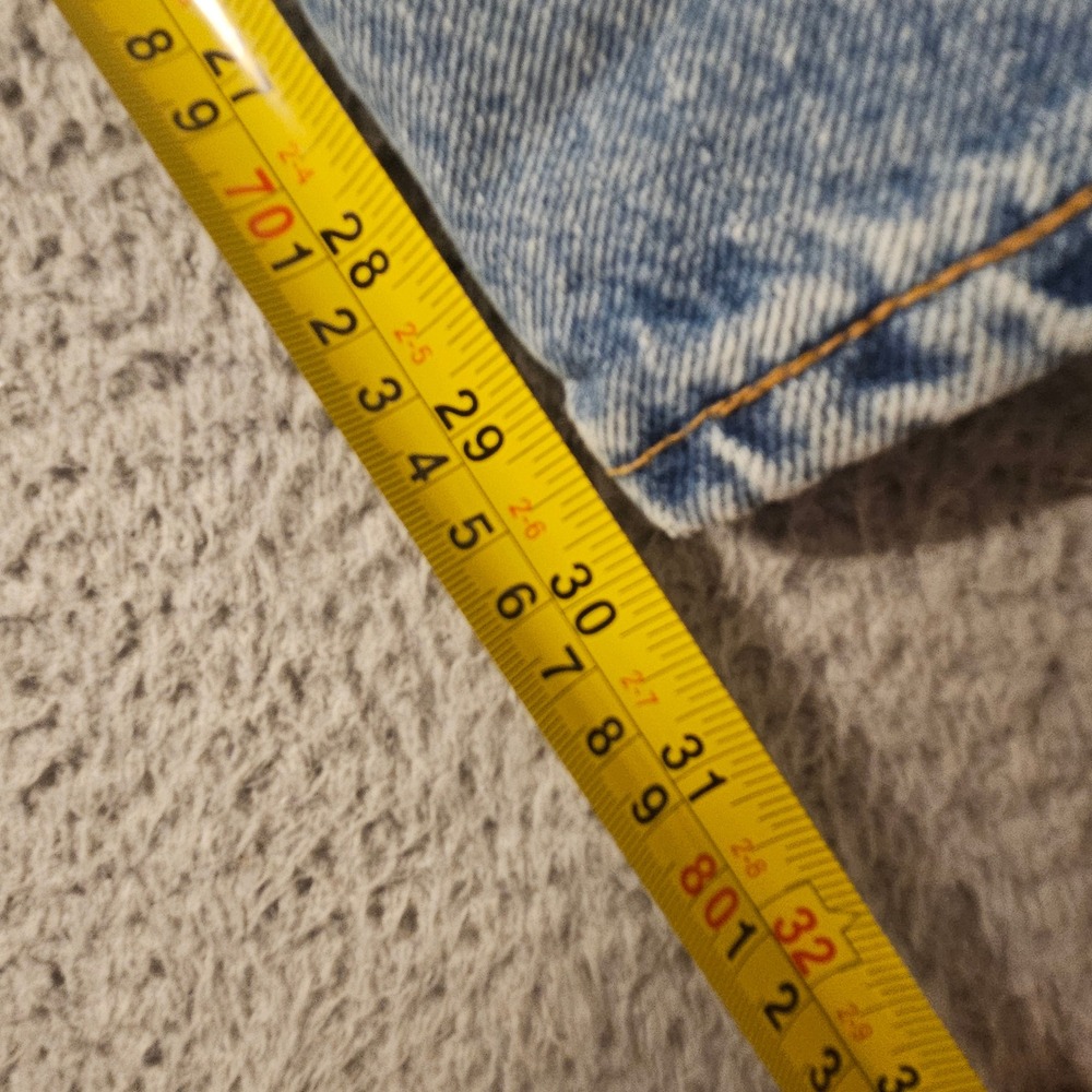 Vintage Levis 565 Loose Fit Straight Leg Jeans Mens 34x30 Made in USA Blue Denim - Picture 6 of 7